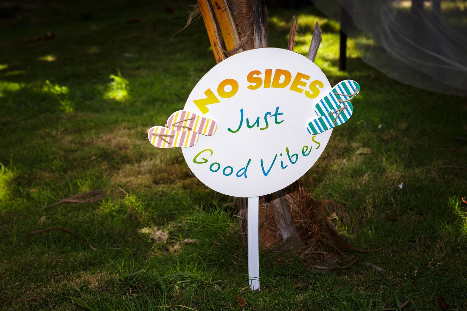 Wedding sign