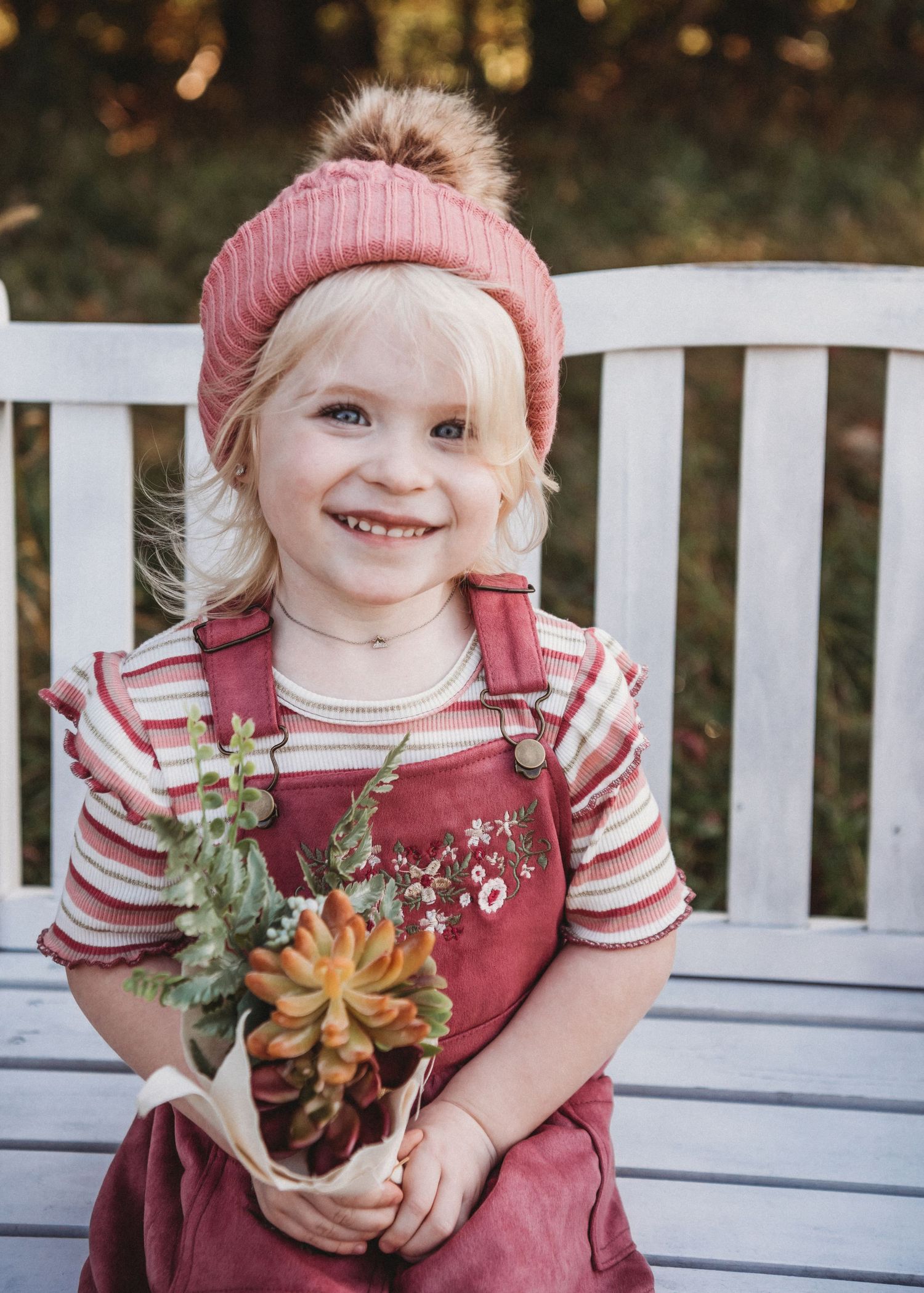 fall portraits kids and family