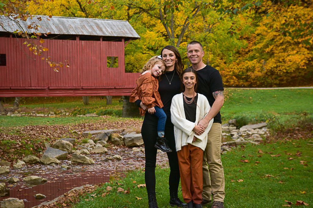 fall autumn family portraits Pittsburgh