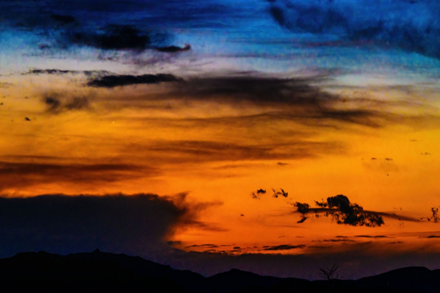 MERCURY AT SUNSET