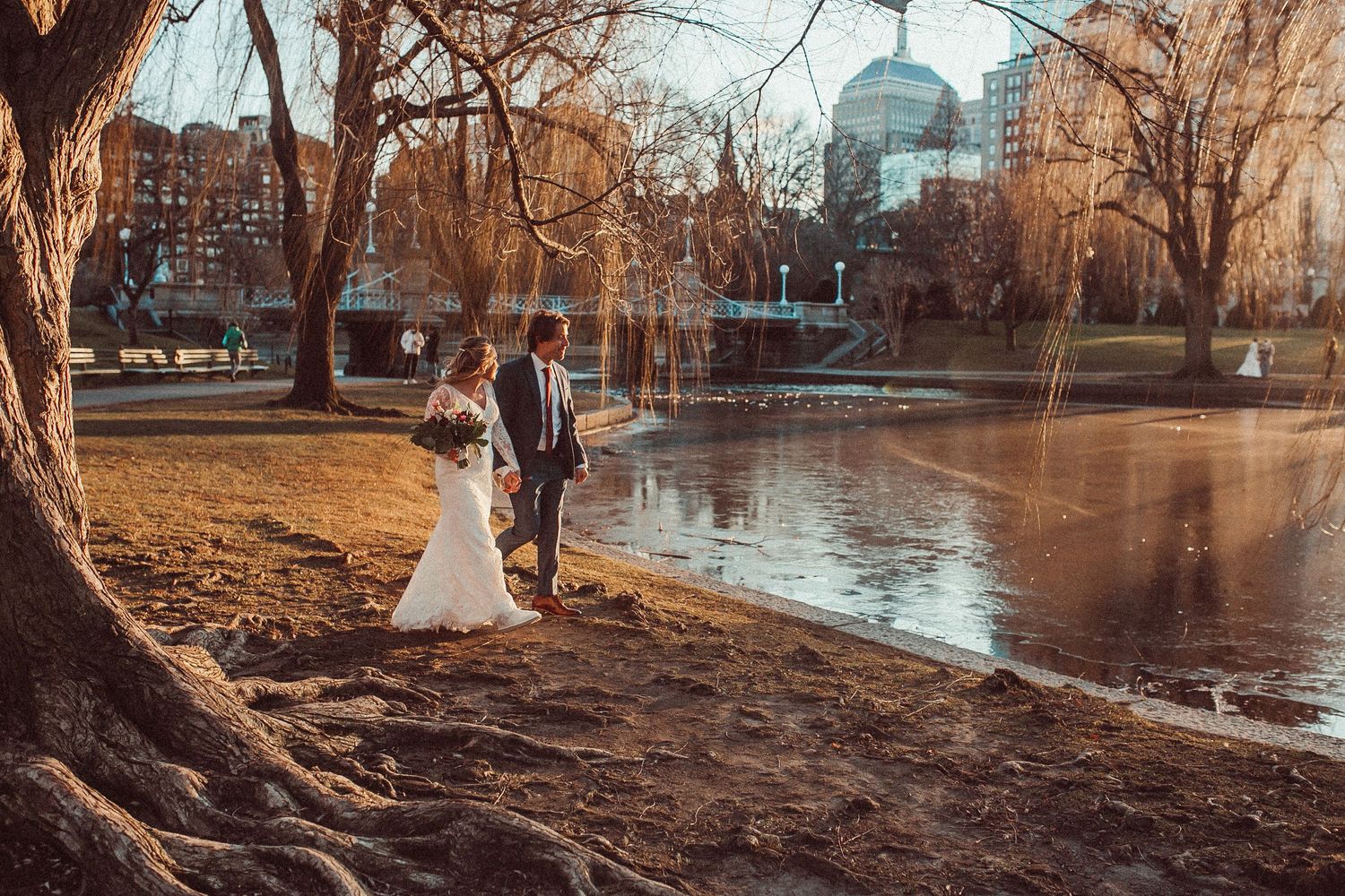 A city wedding