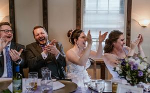 Wedding reception speeches at the Lower Deck, The Tap Room, Halifax Nova Scotia