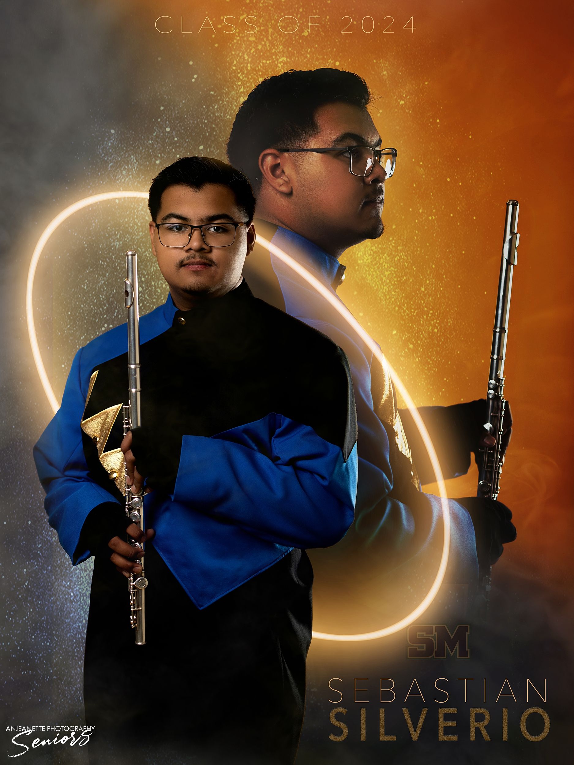 Banners Marching Band group photos Pictures Phoenix Anjeanette Photography senior ABODA AZMBA WGAZ AZ