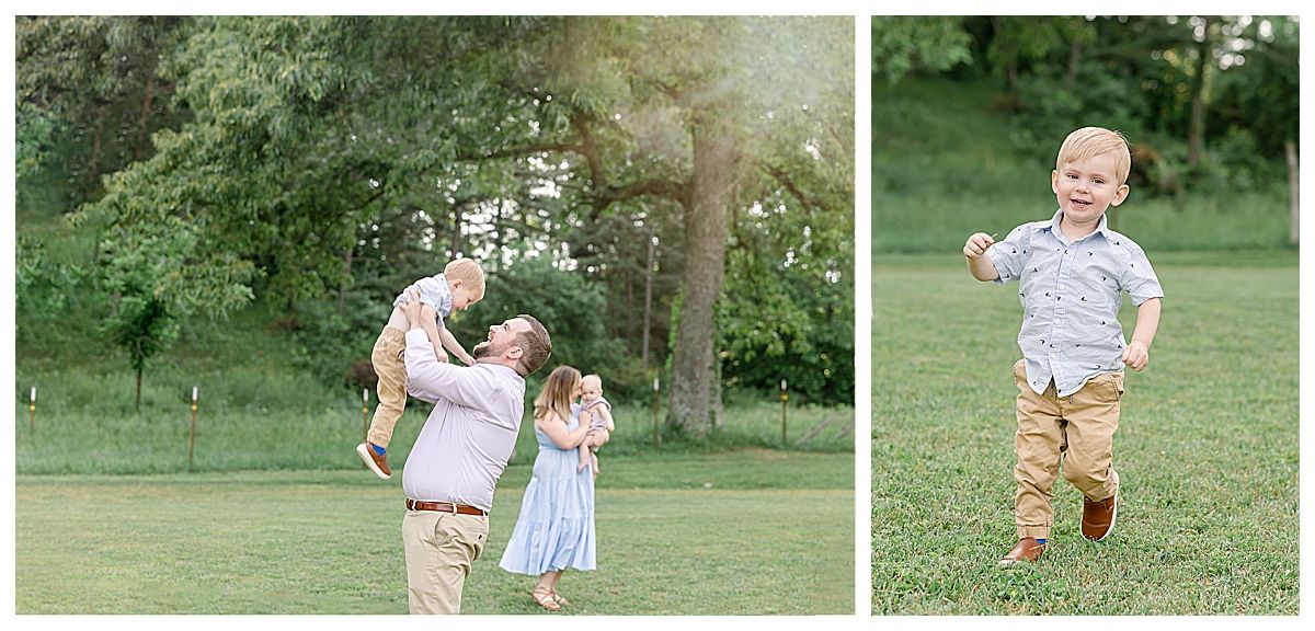 candid family photo young children, chattanooga photo locations instagram spots, family photographer chattanooga, baby