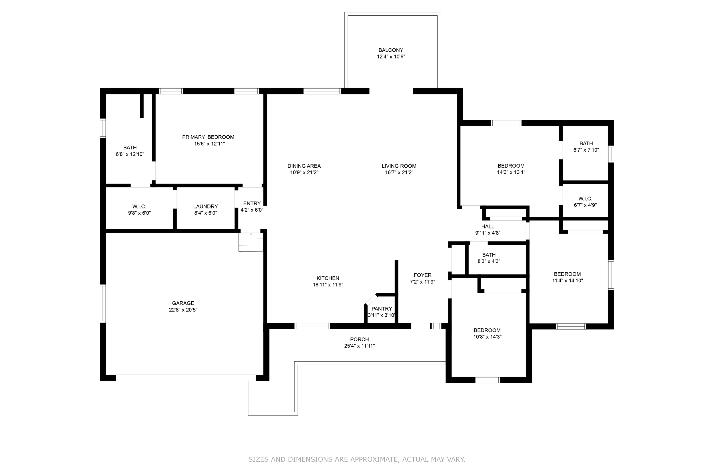 Michael Corona Real estate photography bay area 2D floor plan