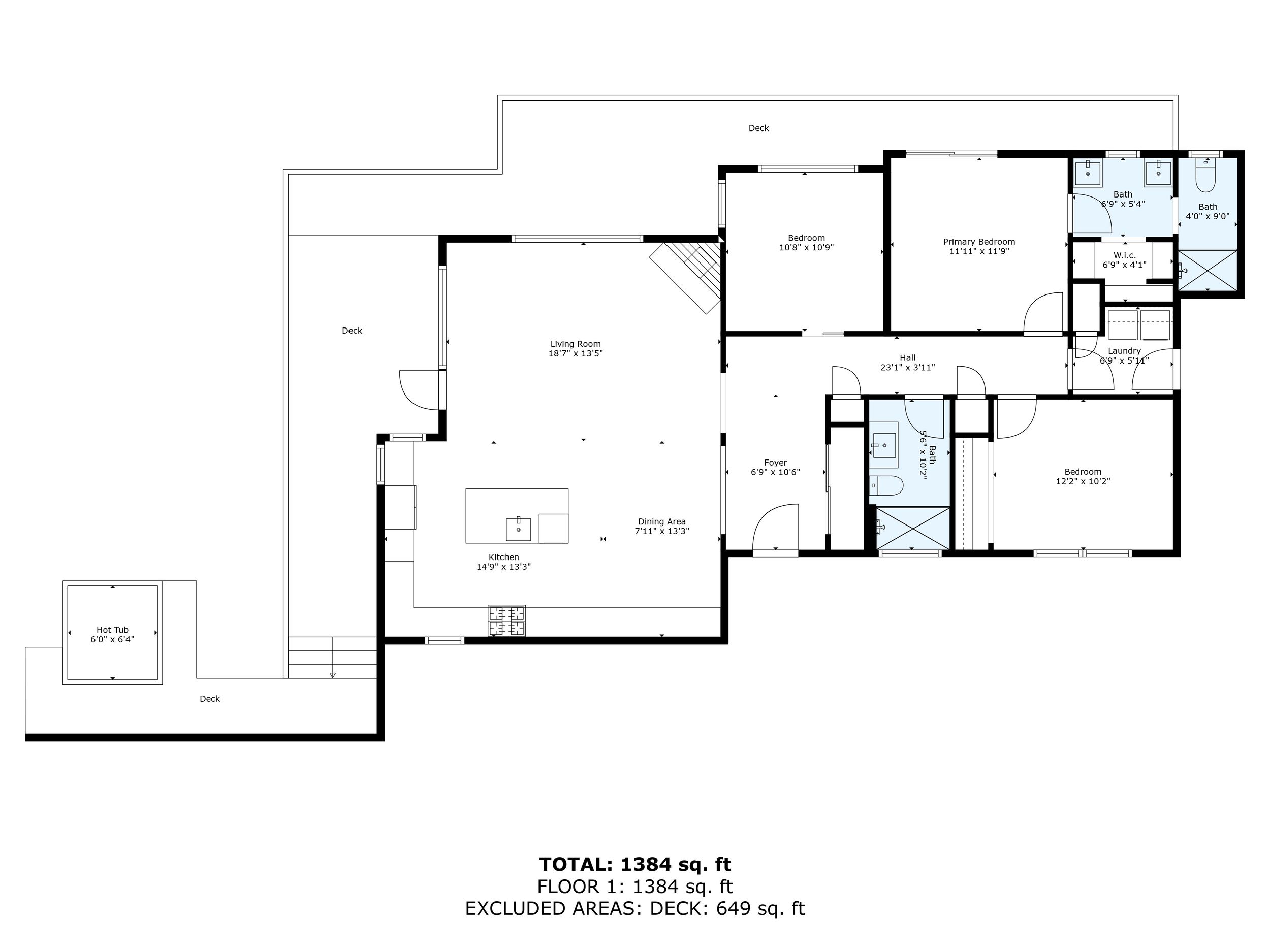 Michael Corona Real estate photography bay area 2D floor plan