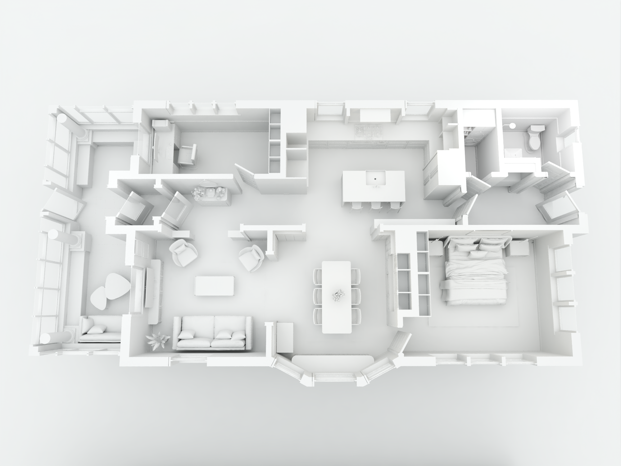 Michael Corona Real estate photography bay area 3D floor plan