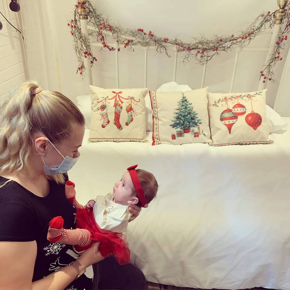 BTS Newborn Christmas