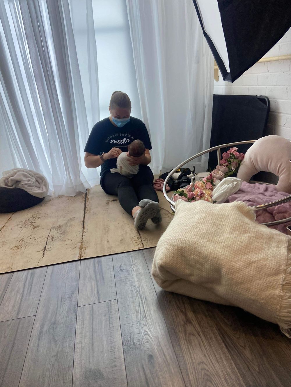 Behind the scenes