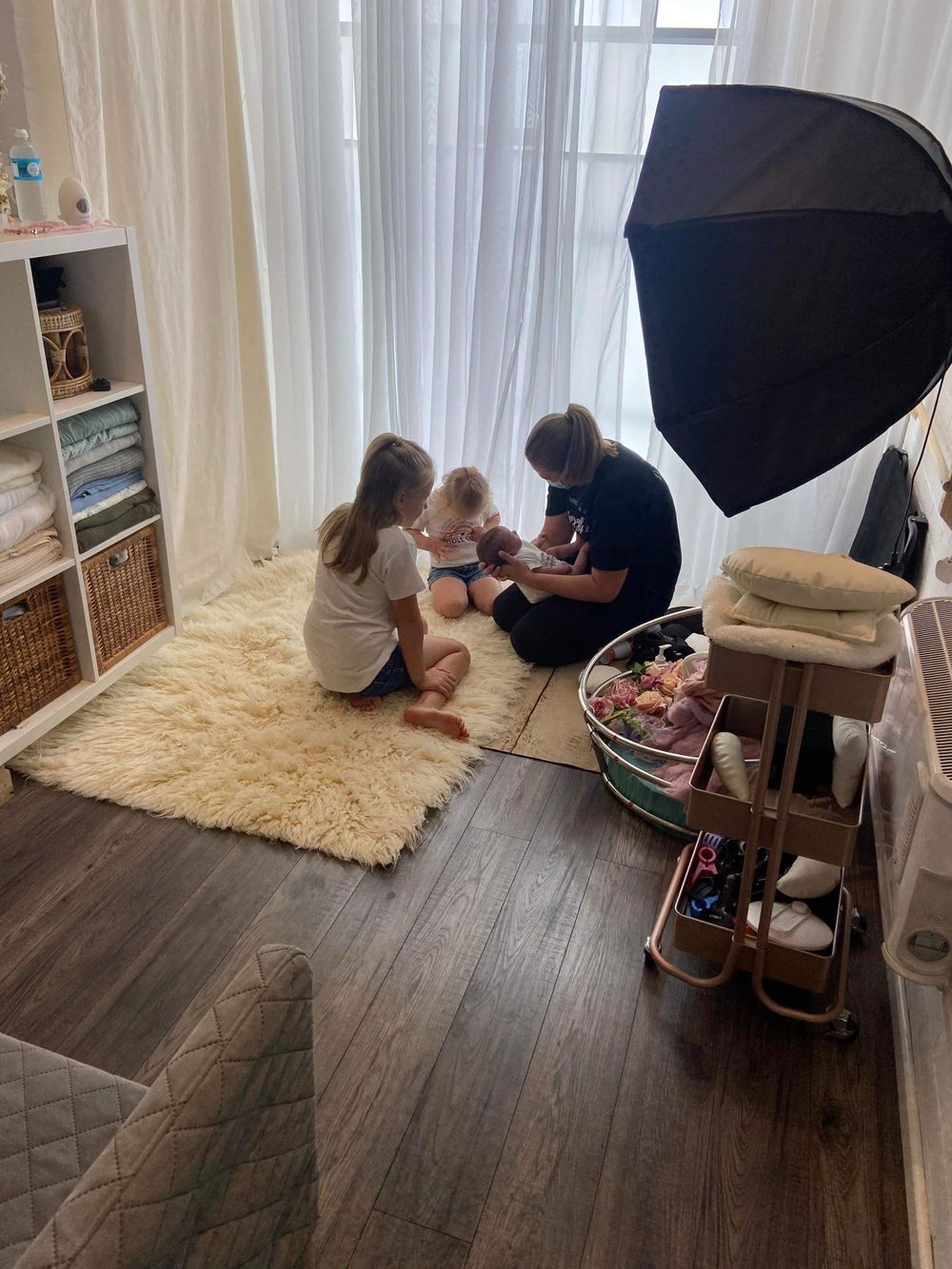 Behind the scenes