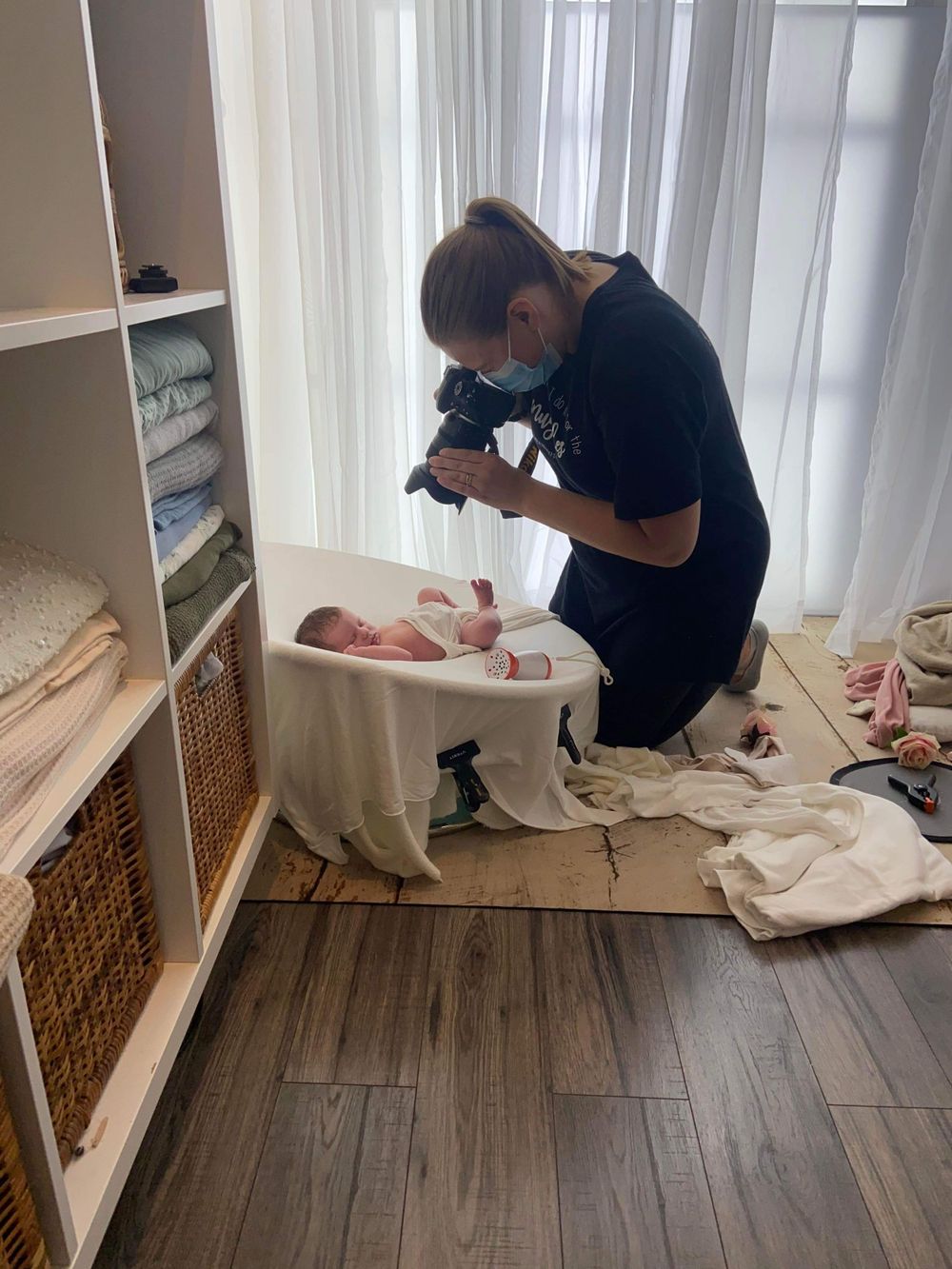 Behind the scenes