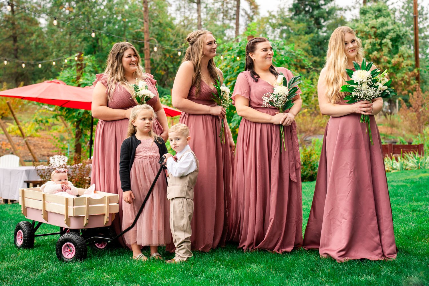 bridesmaids side