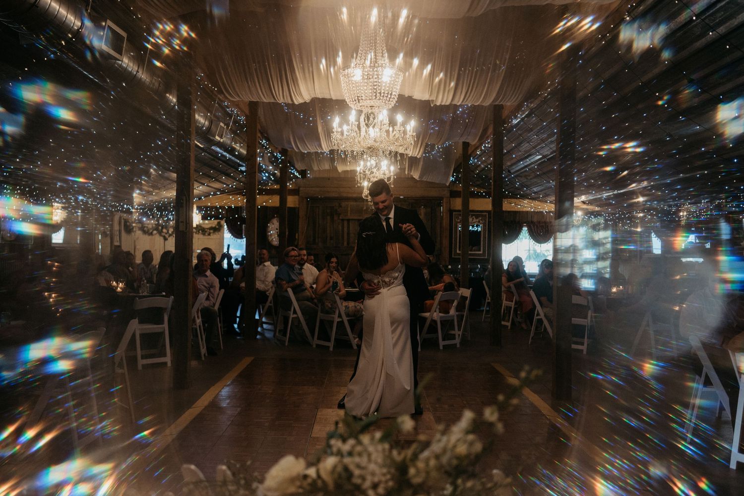 chandelier wedding