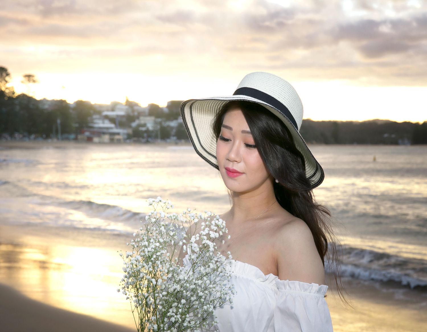 Maternity Pregnancy Photo sunset Terrigal Beach NSW Central Coast