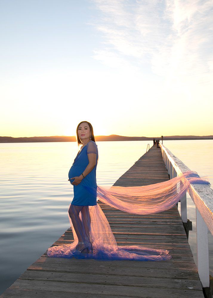 Sunset Maternity Pregnancy Long Jetty Central Coast, NSW
