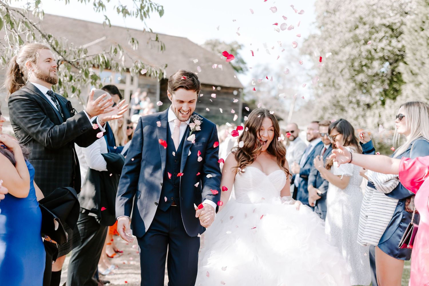 Charlotte & Philip - Horsham Wedding Photographer West Sussex Brookfield Barn