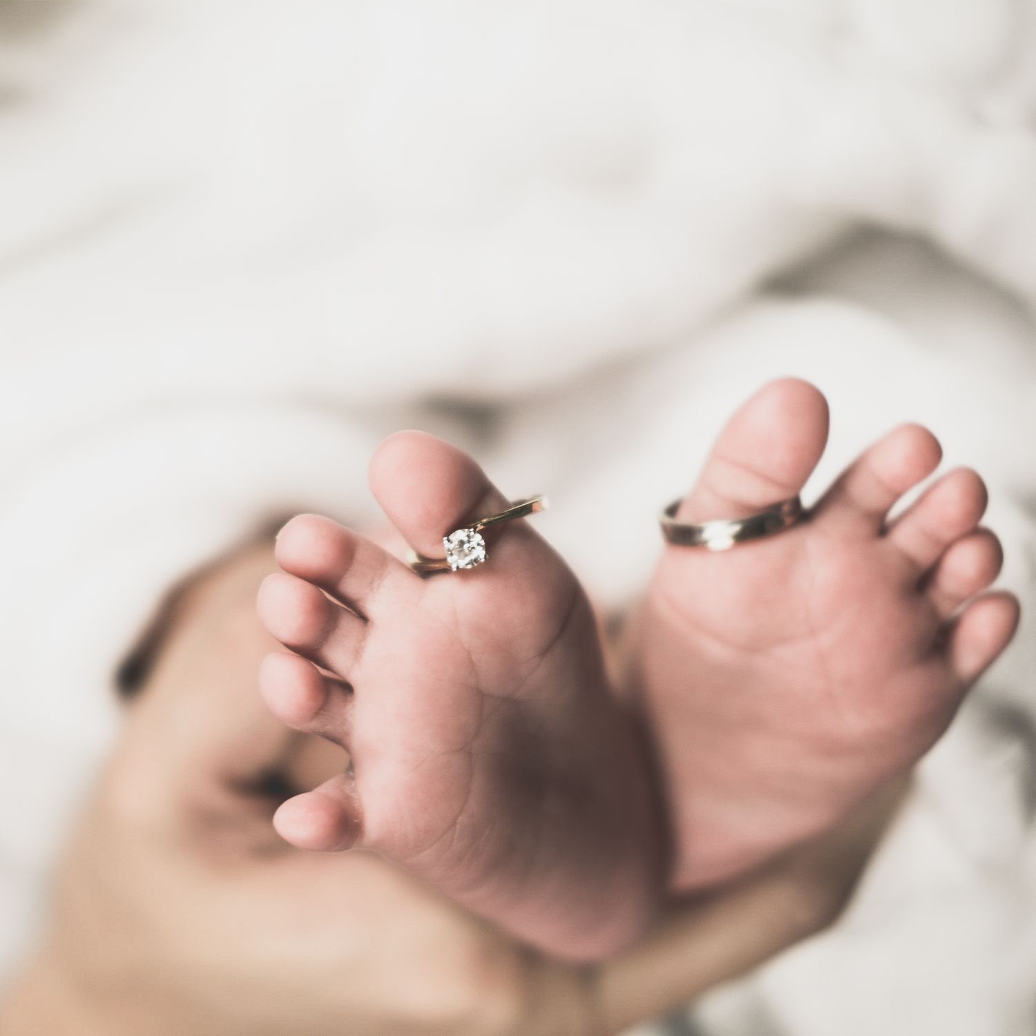 Newborn - Little Marcus' feet