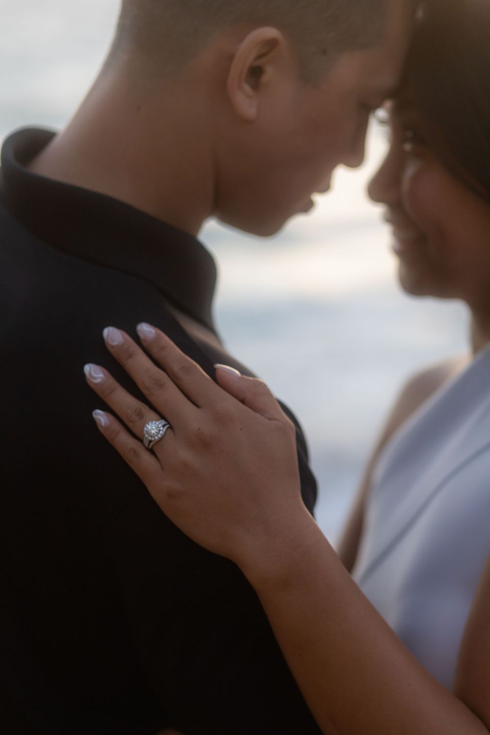 Lovely engagement photoshoot with an adoring couple based in Los Angeles County. Shot at a local beach within the Malibu region. Point Dume.