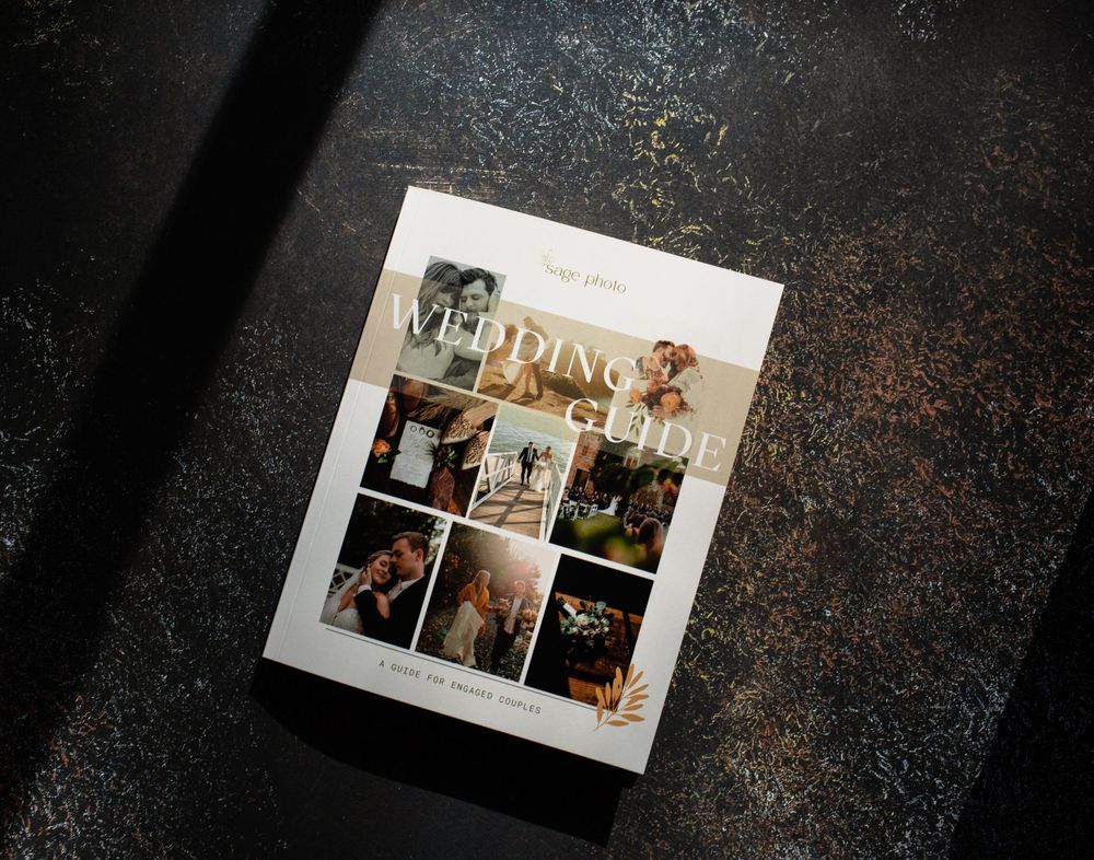 Wedding guide Sage photo planner shop