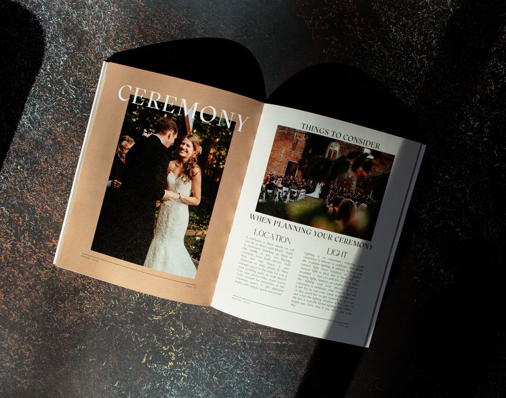 Wedding guide Sage photo planner shop