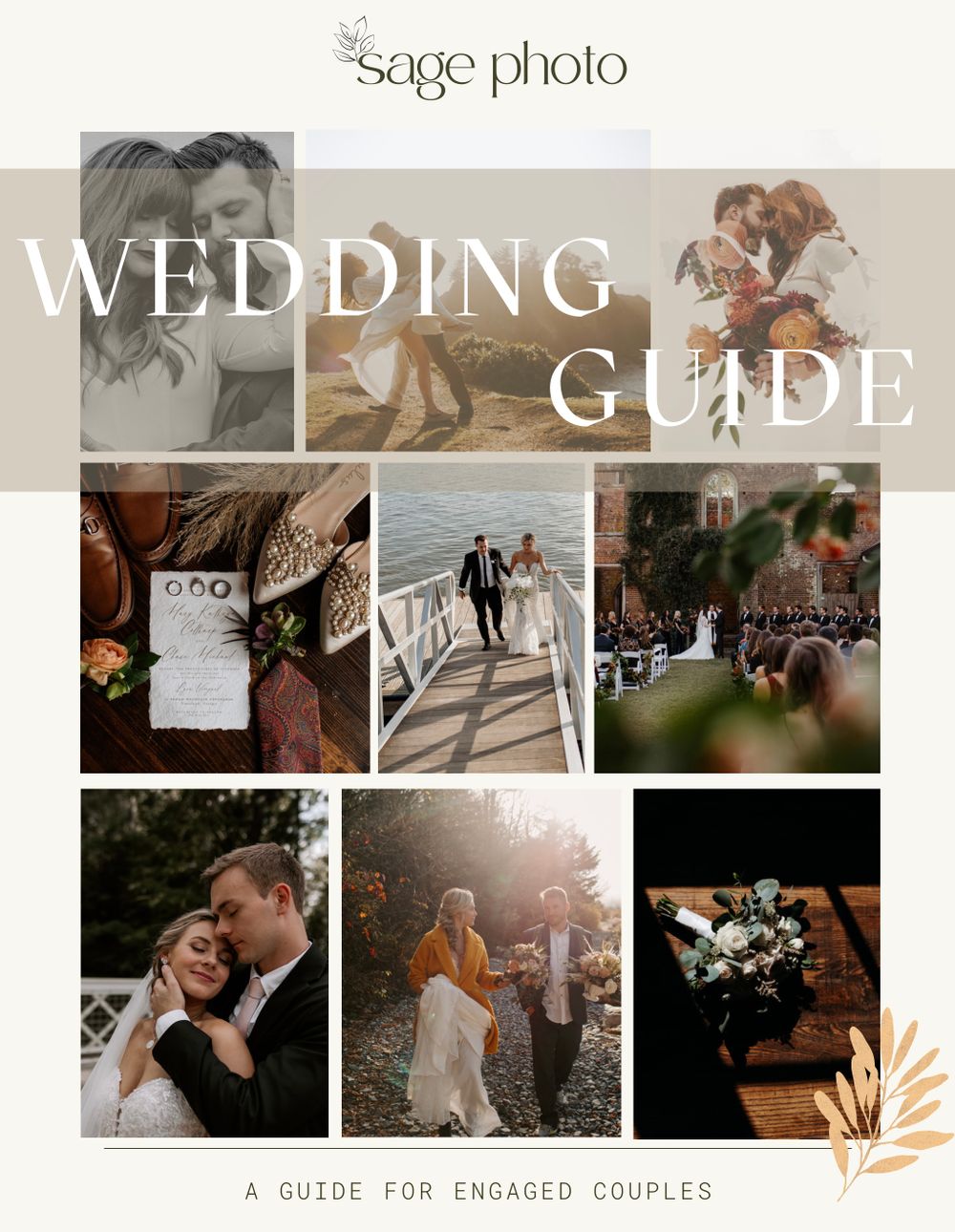 Wedding guide Sage photo planner shop