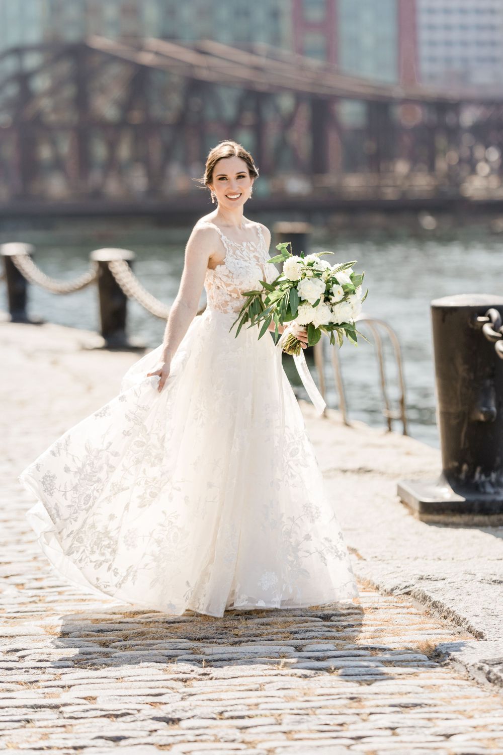 wedding fan pier park boston