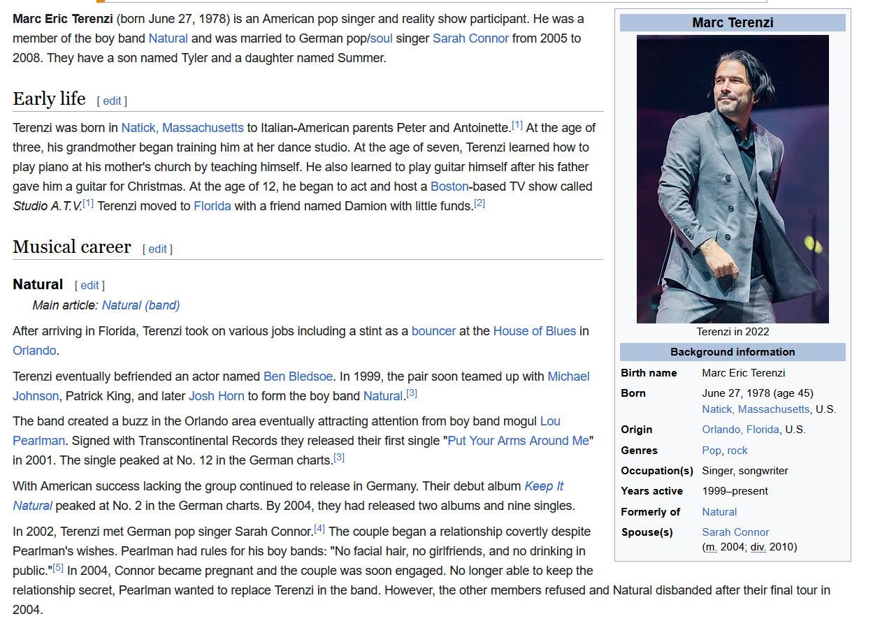 Marc Terenzi Wikipedia