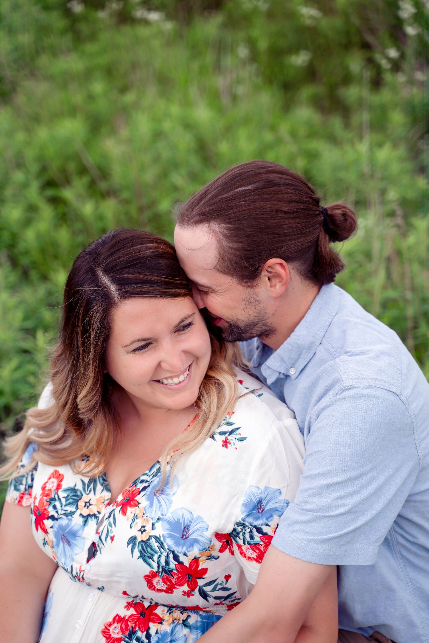 Laughing Couple Engagement Session