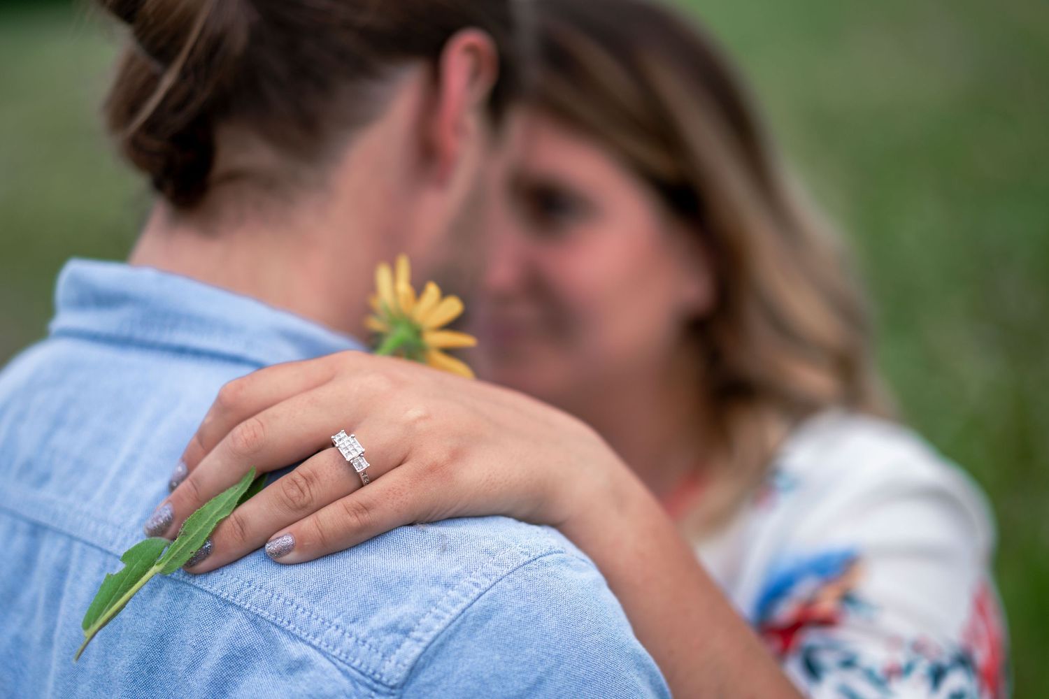 Engagement Ring focal point engagement session photography