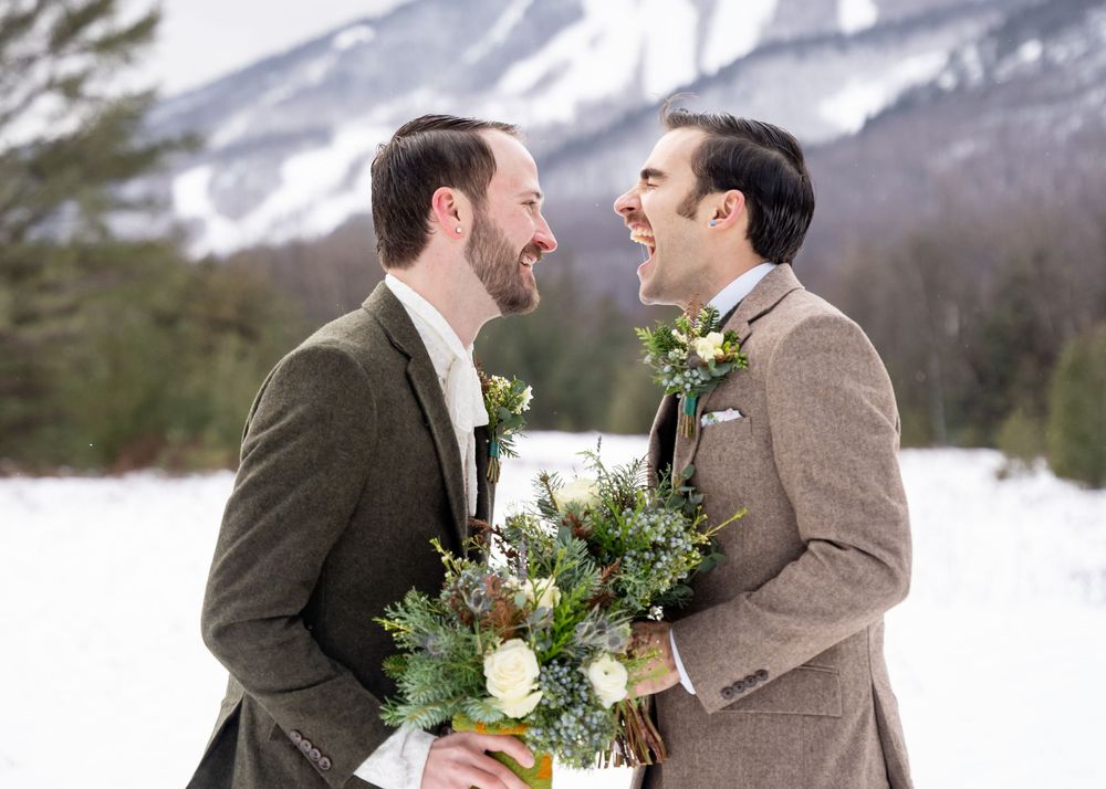 Winter Wedding in the Adks