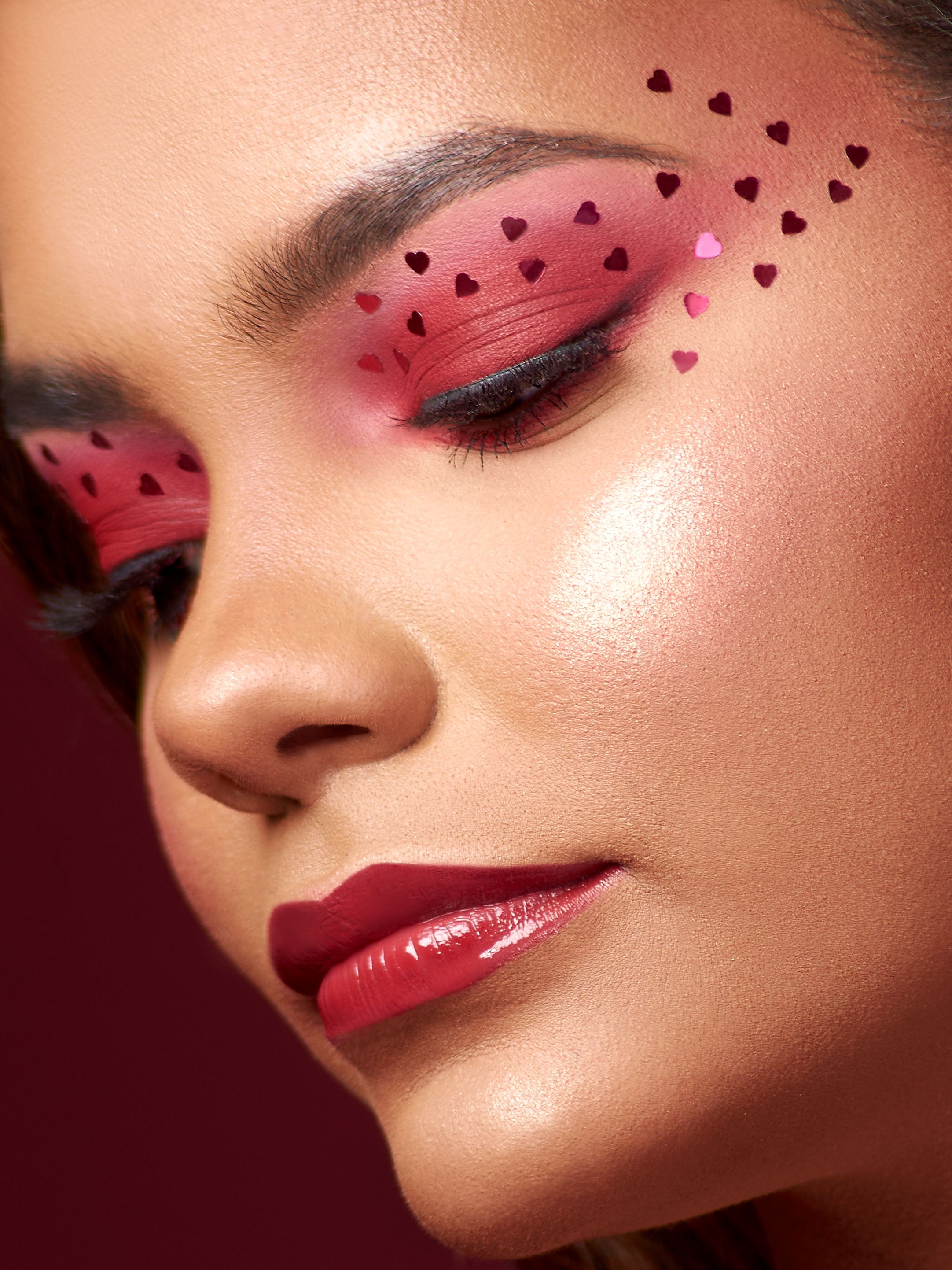 Maquillaje de san valentin 2026