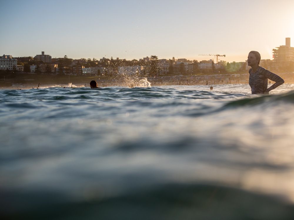 Bondi Beach, Sydney, Summer, ocean photography, underwater housing, Salty Surf Housing, Victoria M Studio, street