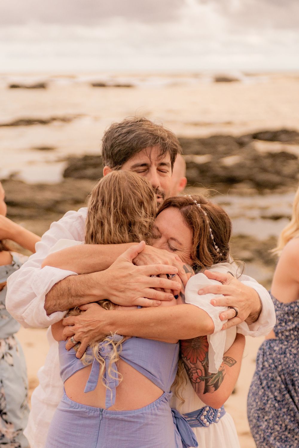 Vow Renewal and Proposal Elopement Sunset Photo Shoot in Langosta Beach