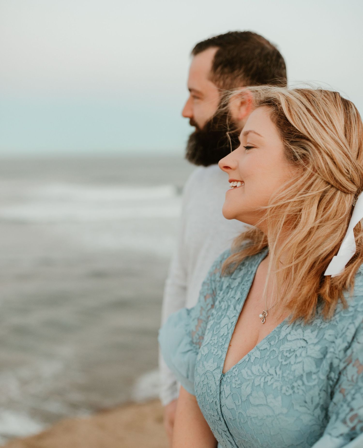 sunset cliffs engagement photos