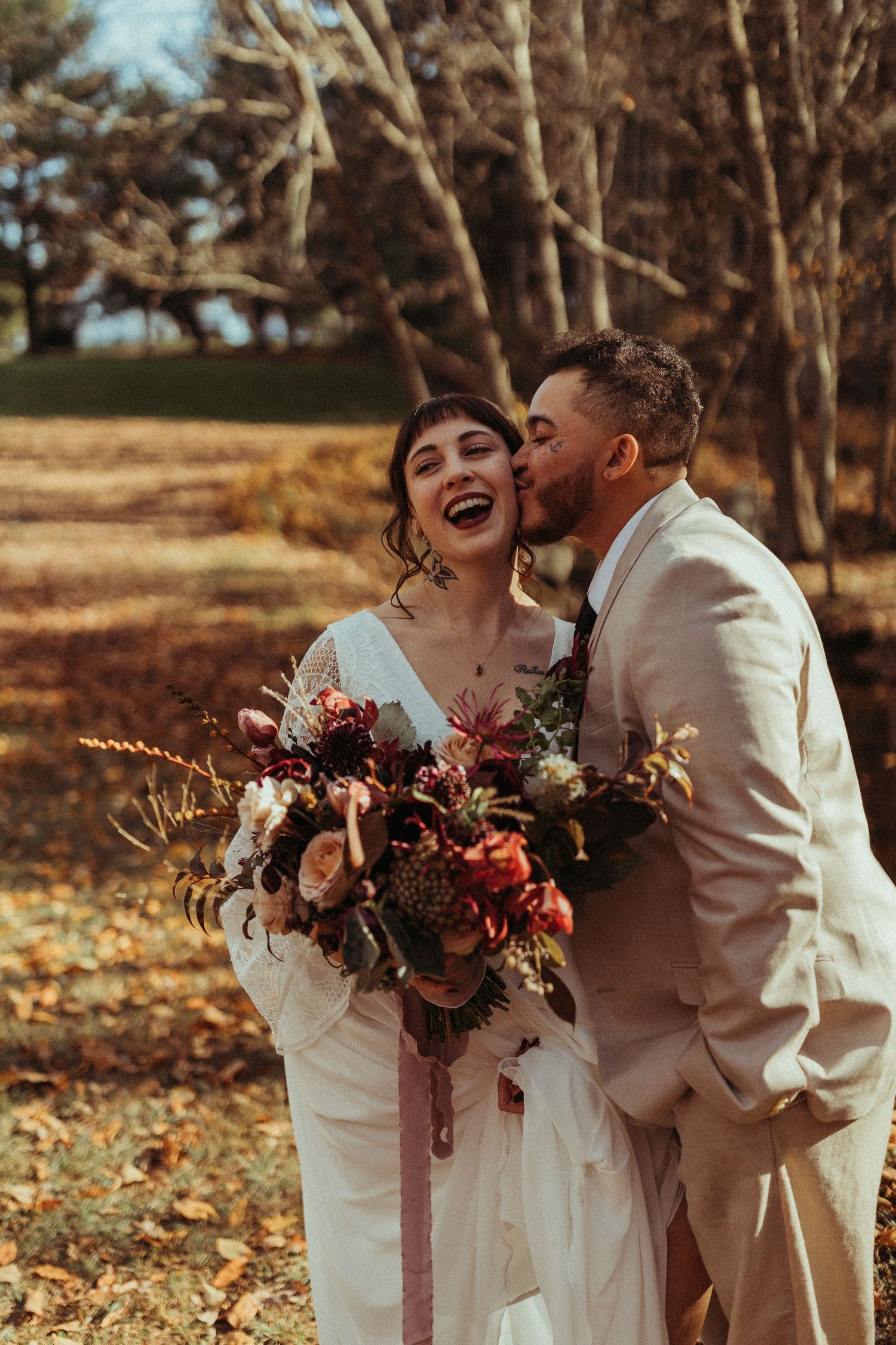 Connecticut Home Wedding - New England October Wedding