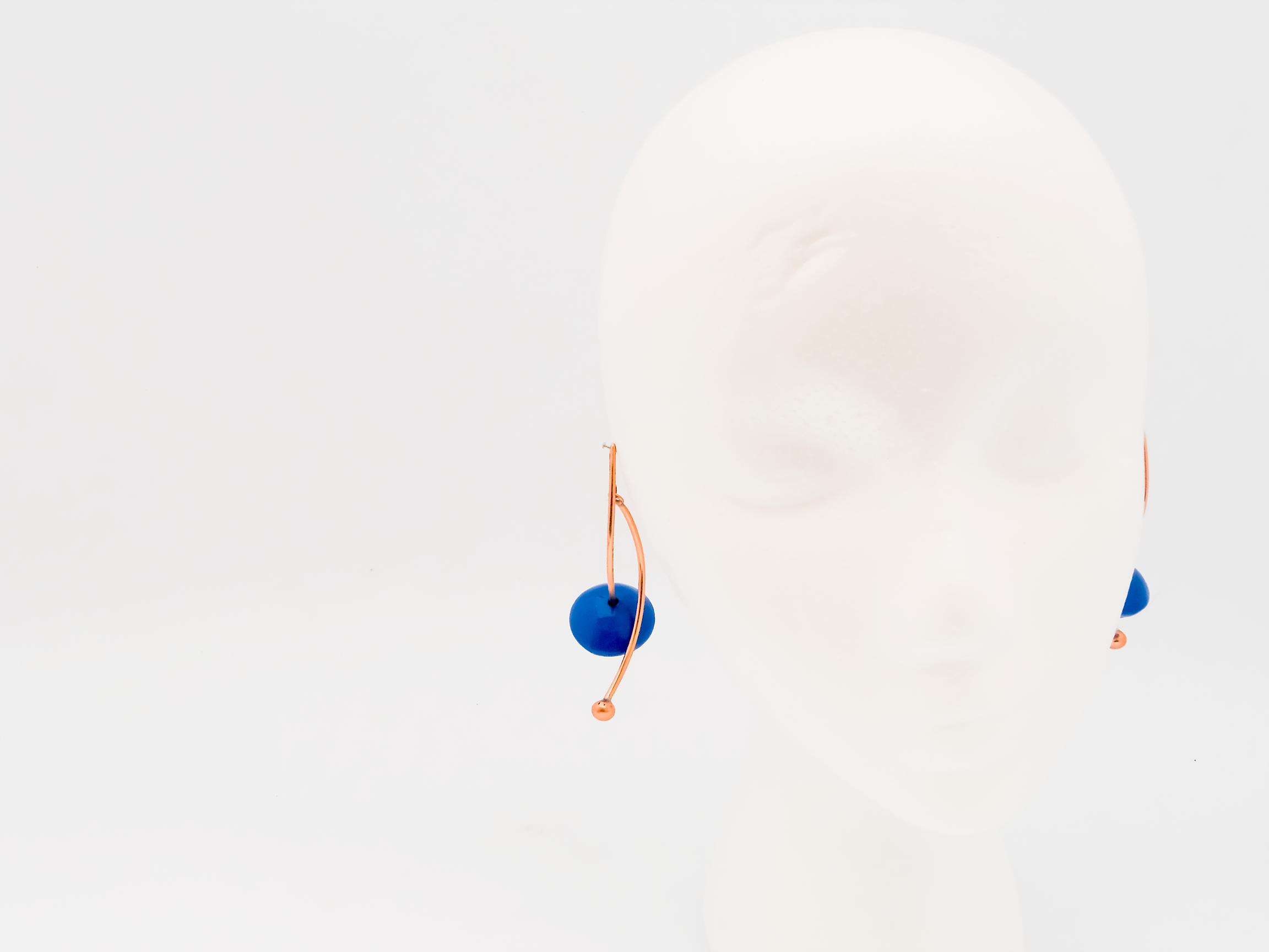 Blue Drop Kenetic Earring  JHRM Jewellery Jiivanii RedMarks