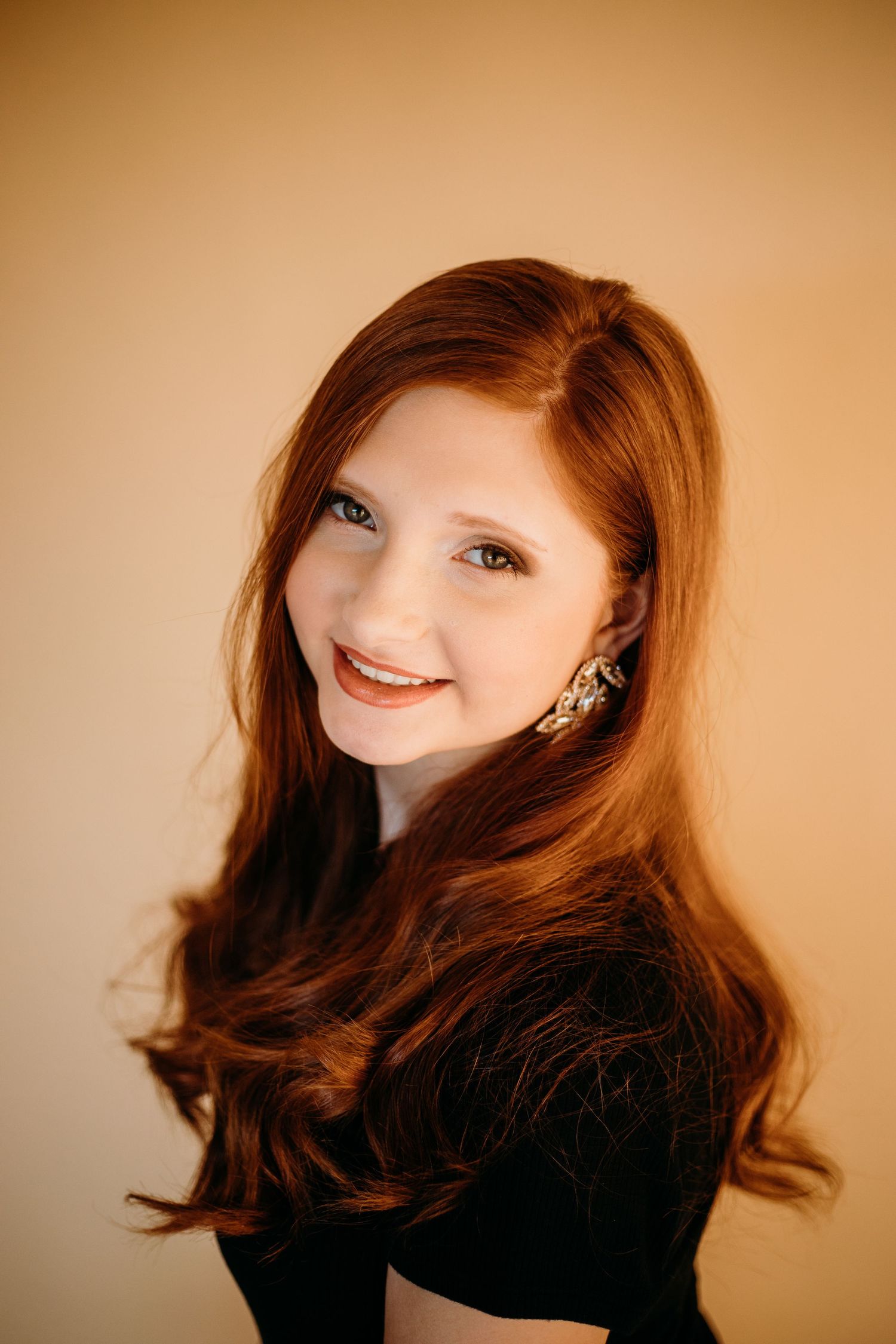 ginger girl headshot