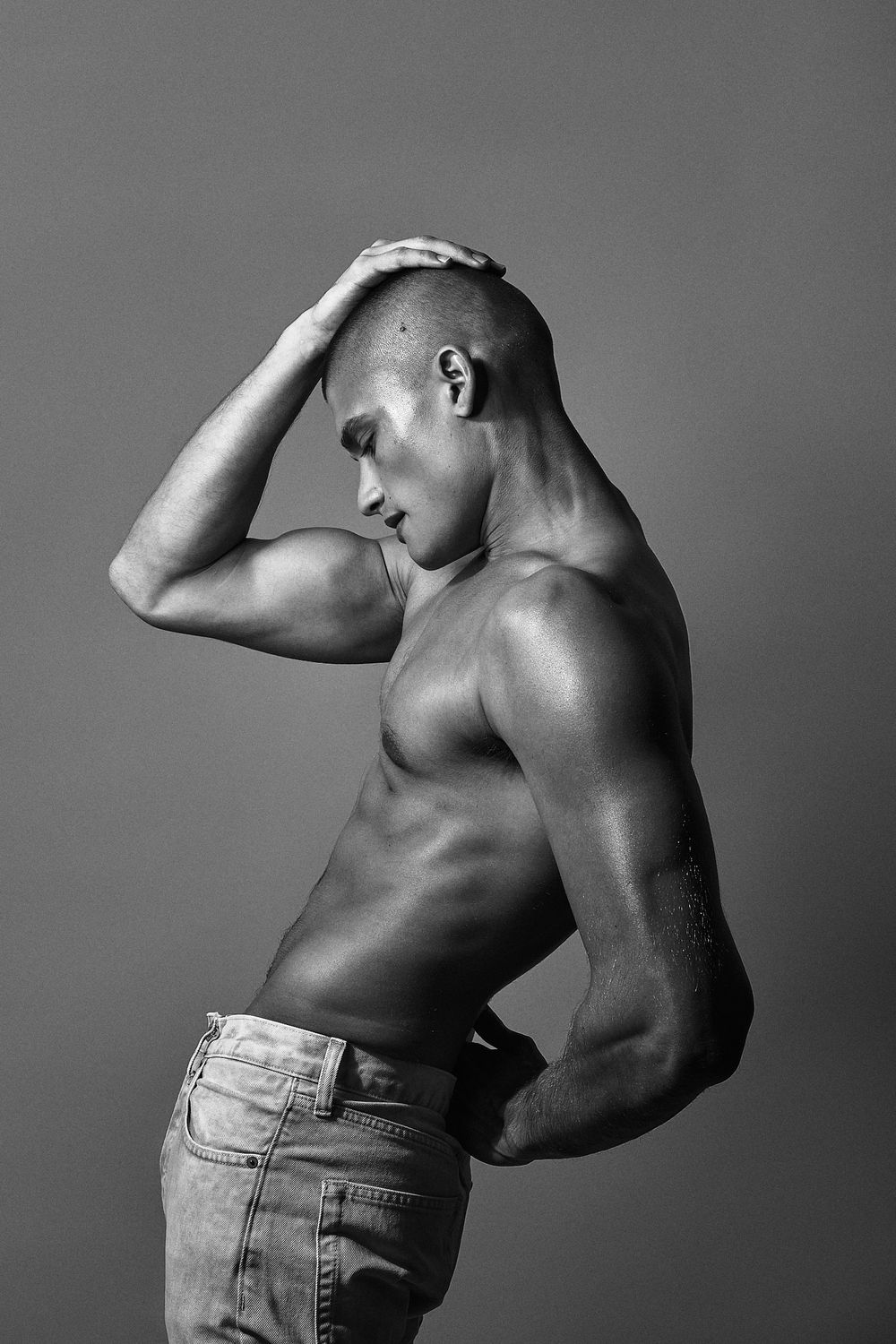 Dubai Fashion Photographer Jeans Photoshoot by Dominik Zky Photography