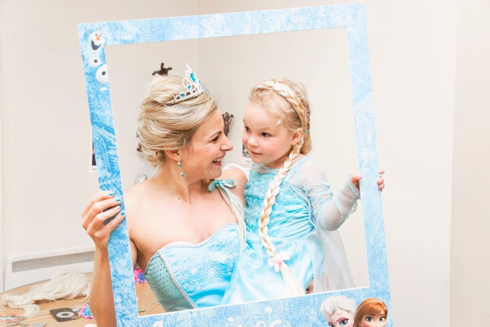 Disney themed birthday party photo
