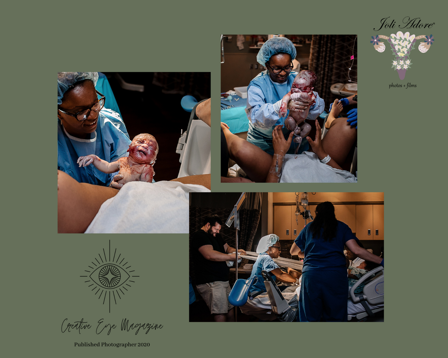 published black birth photographer | joli adore photography