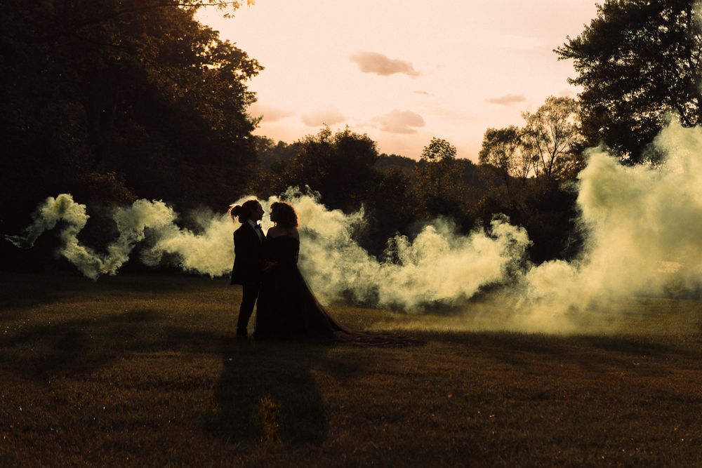 BIPOC wedding moody elopement Juniper Woods styled shoot Michigan