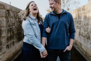 Fall Engagement Session - Lock 5 Wellington Shubenacadie Canal, Nova Scotia, Charlotte Buckle Photography