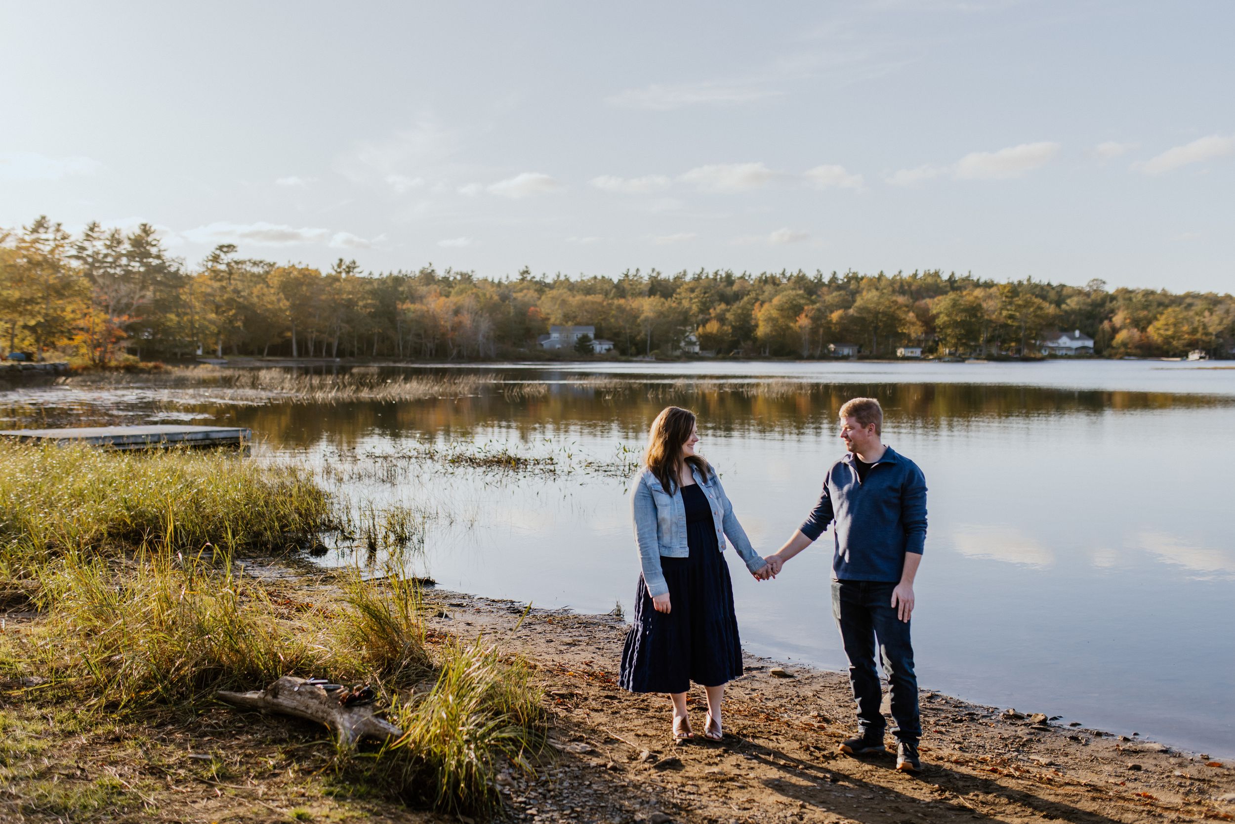Fall Engagement Session - Lock 5 Wellington Shubenacadie Canal, Nova Scotia, Charlotte Buckle Photography