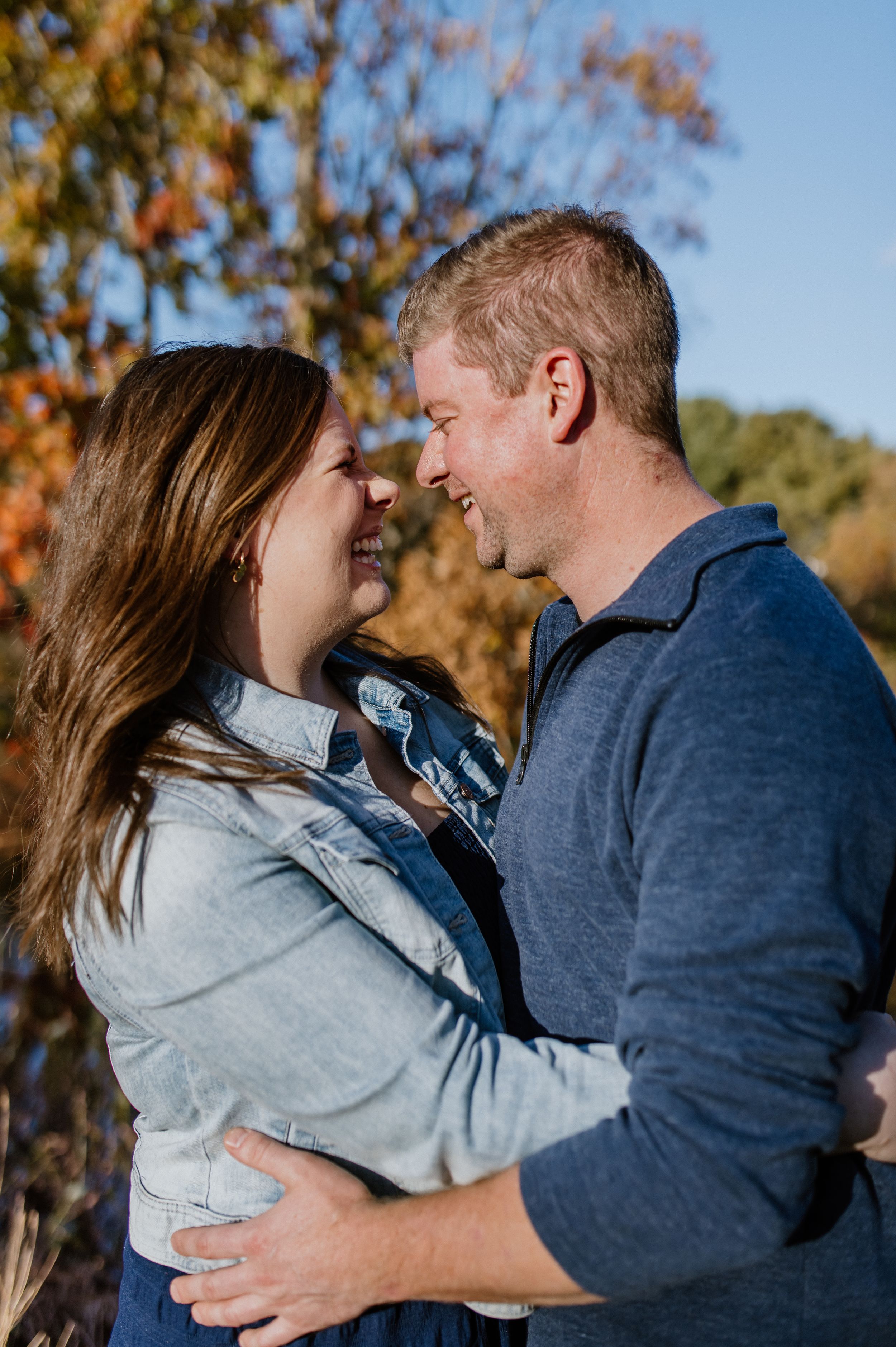 Fall River Fall Engagement Session, Nova Scotia - Charlotte Buckle Photography