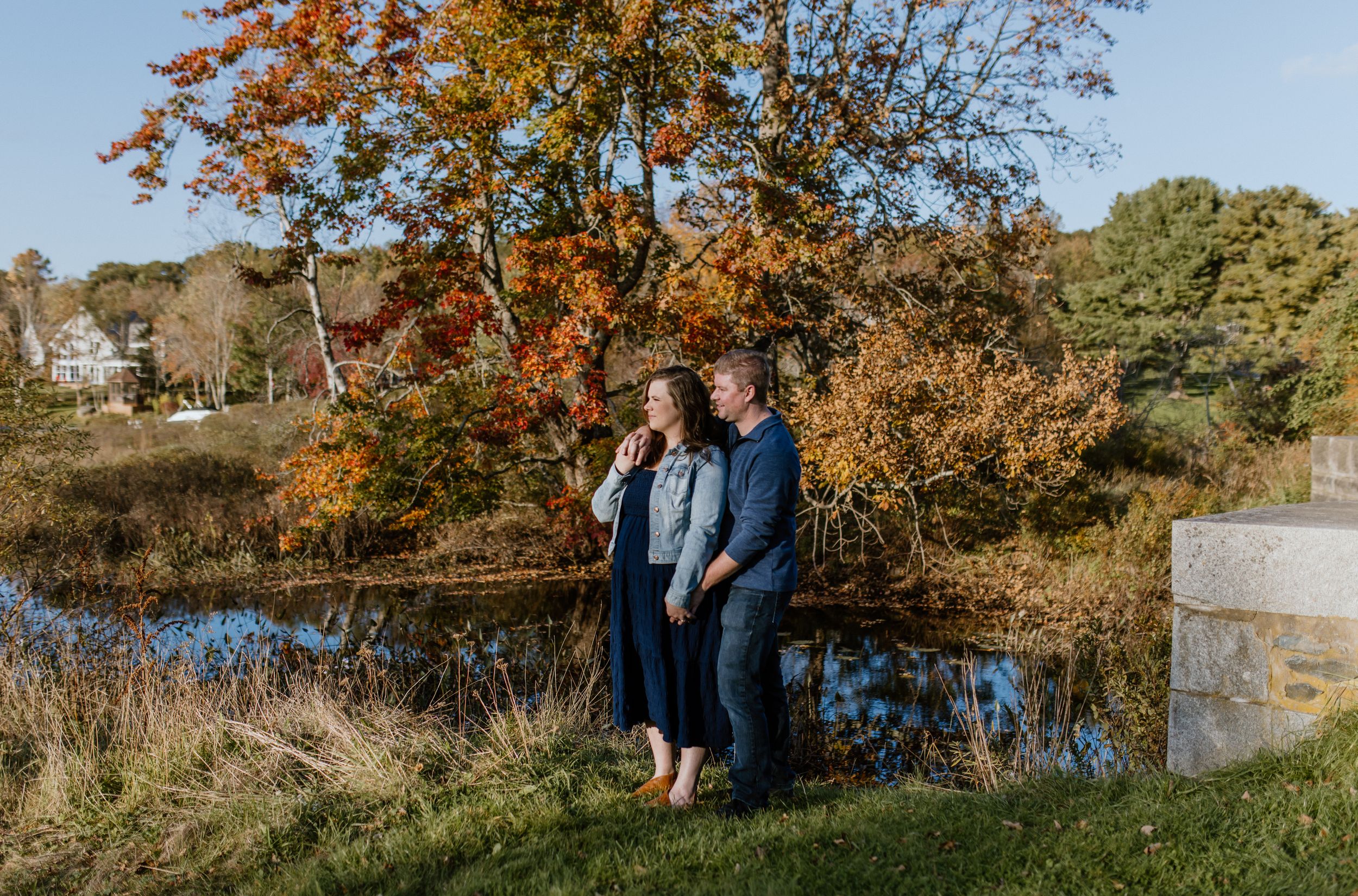 Fall River Fall Engagement Session, Nova Scotia - Charlotte Buckle Photography