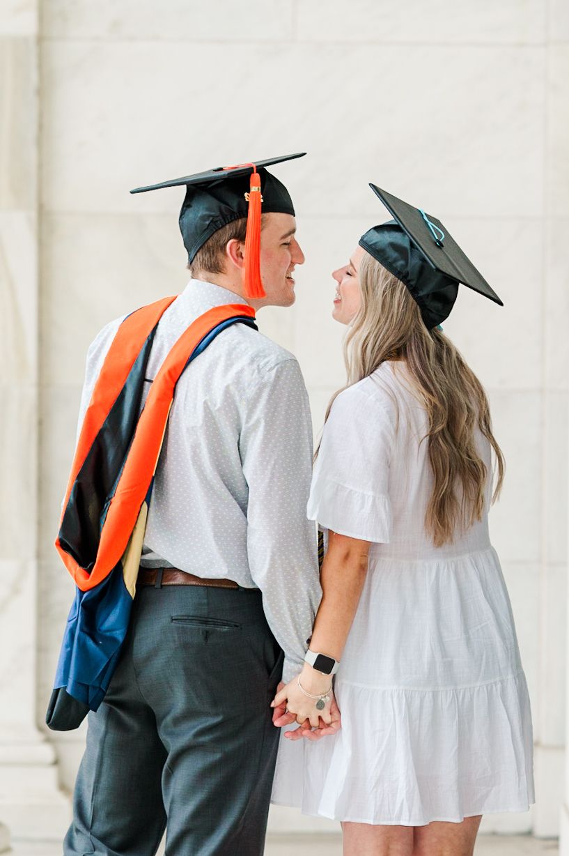 Couples Graduation Session Toledo Museum of Art