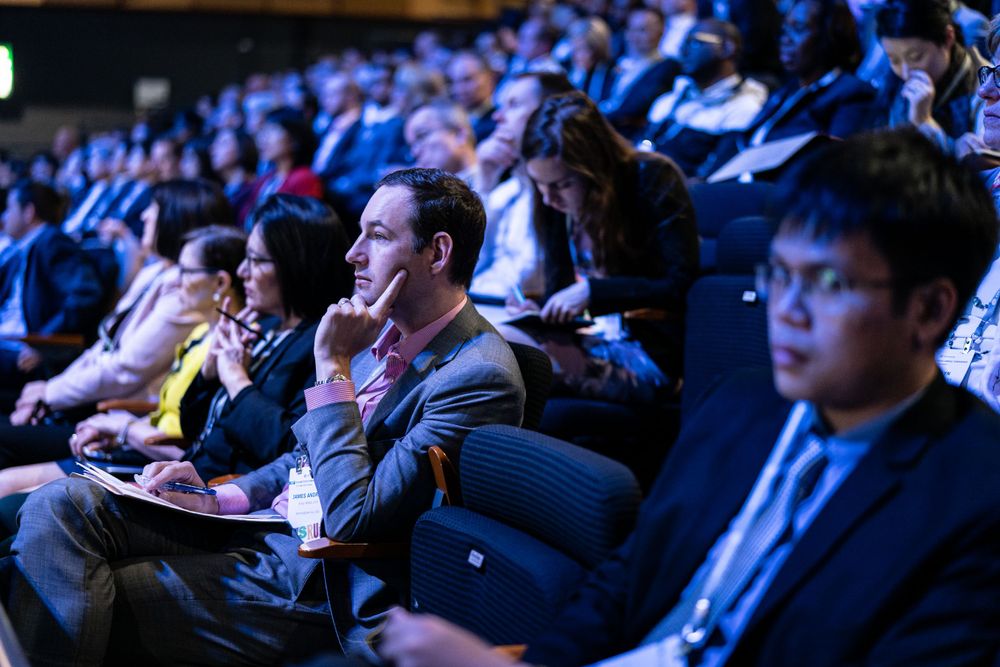 Audience at the ICC Auditorium at ExCel