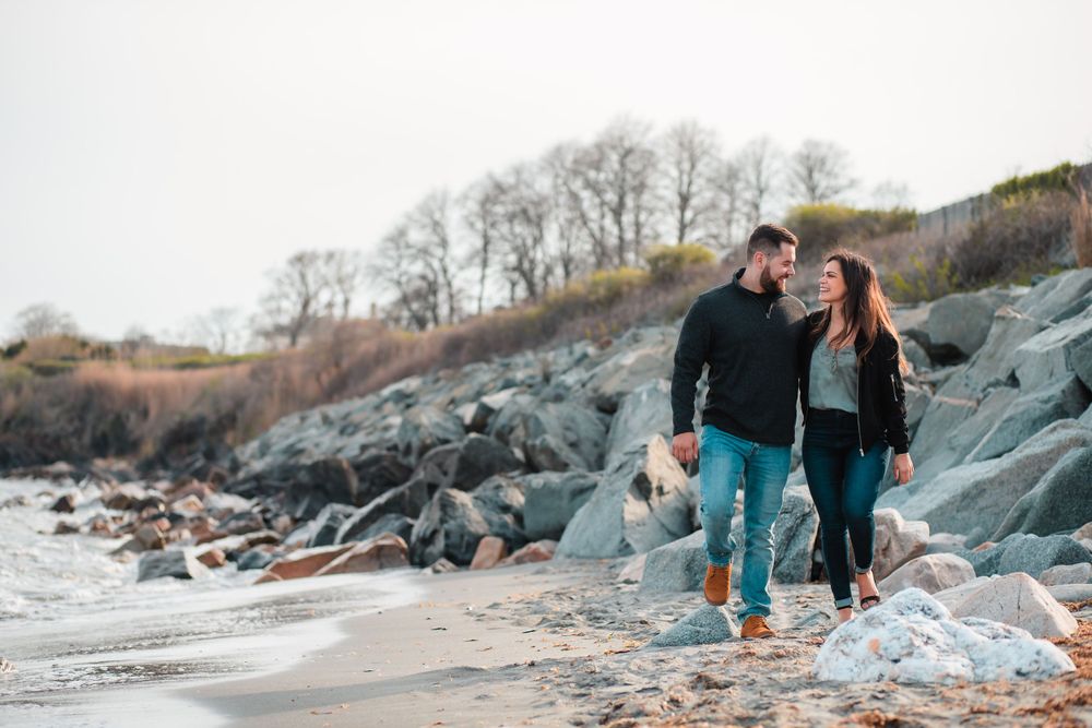 Engagement Session at Rough Point Newport Rhode Island