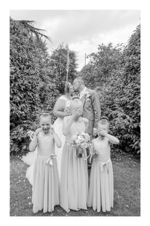Michael & Becky's Family Wedding Image.