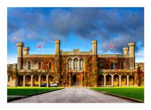 Landscape Image Of Lincoln Castle